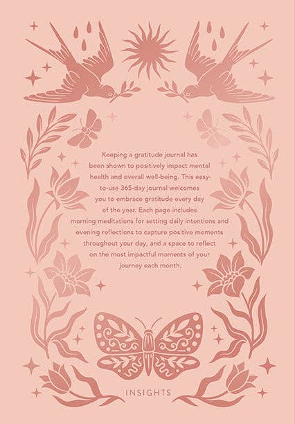 365 Days of Gratitude: A Day & Night Reflection Journal