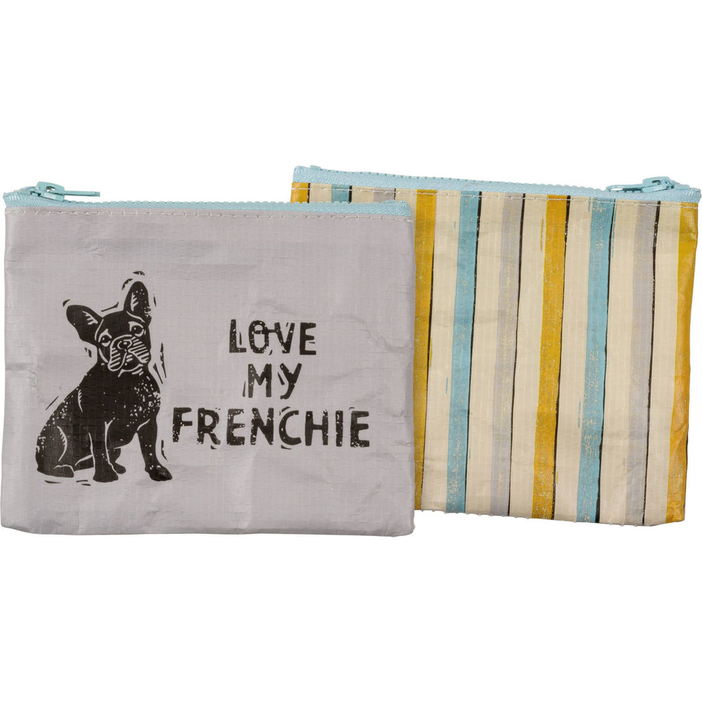 Love My Frenchie Zipper Wallet