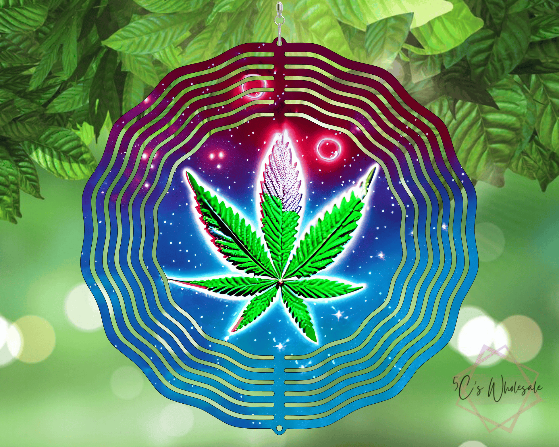 420 Weed Wind Spinner
