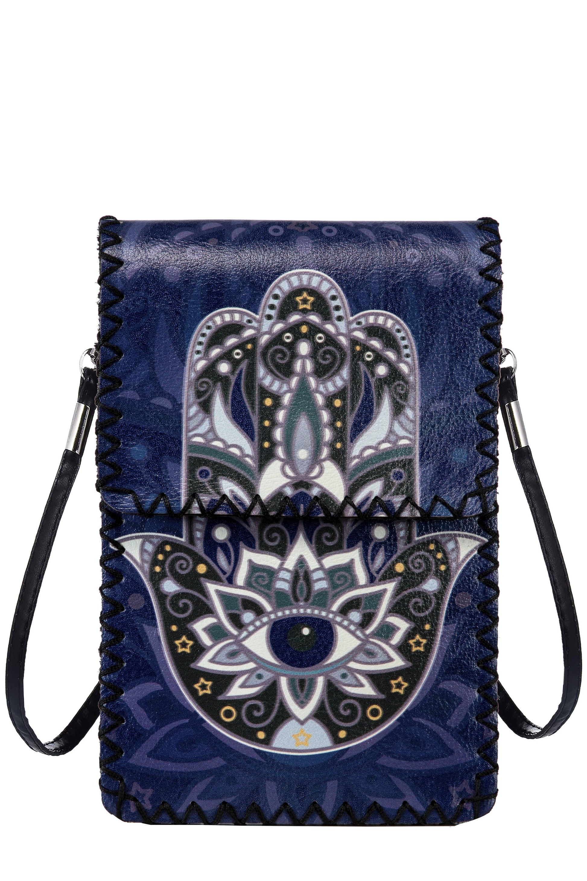 Fatima Palm Printed Crossbody HB0580 - NO.183
