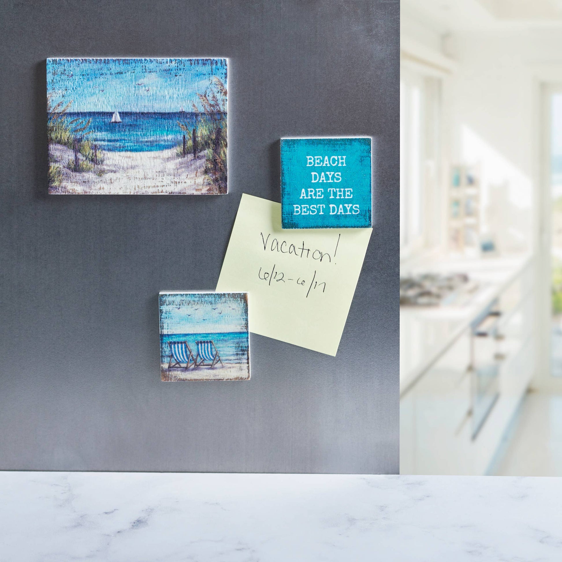 Best Days Beach Magnet Set