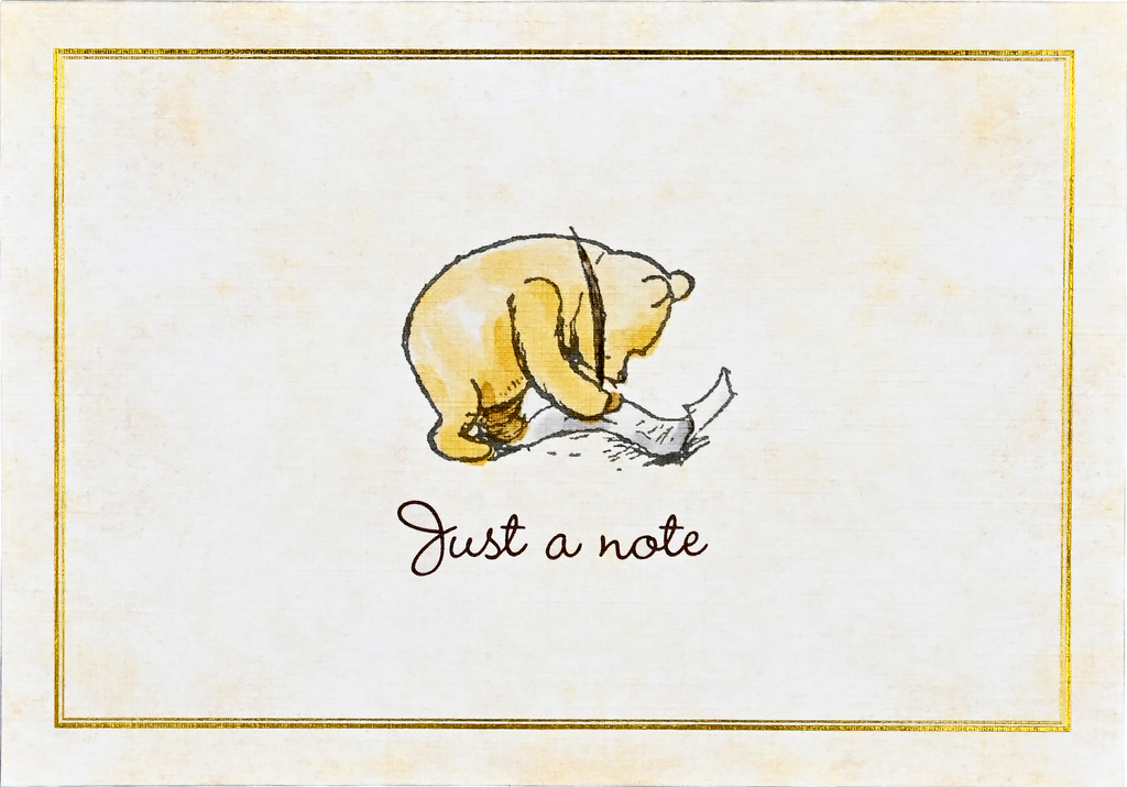 Winnie-the-Pooh Note Cards,Winnie-the-Pooh Note Cards