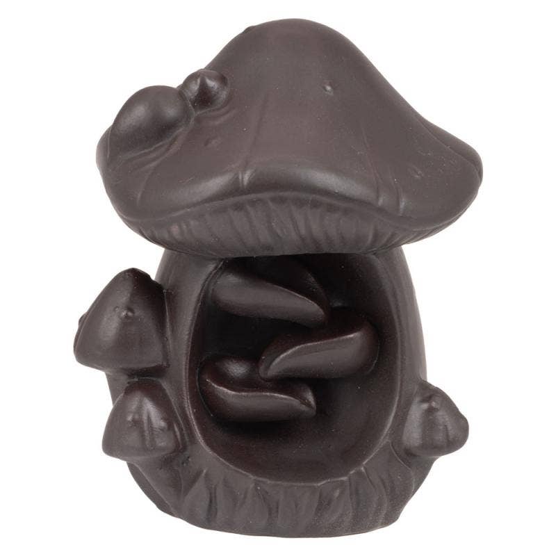 4.5" ASSORTED MUSHROOM BACKFLOW INCENSE BURNERS