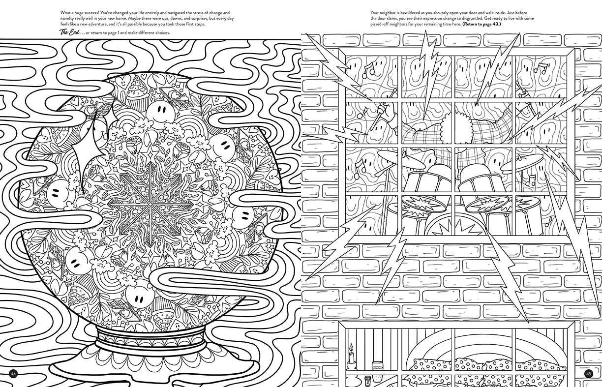 F*cking Go For It: A Not-So-Mindful Coloring Adventure!