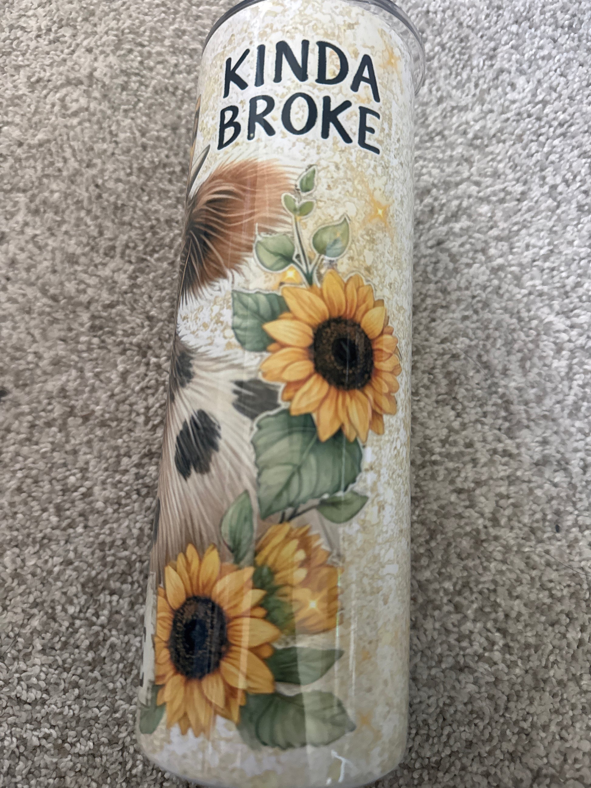 Kinda Boujee Kinda Broke Tumbler