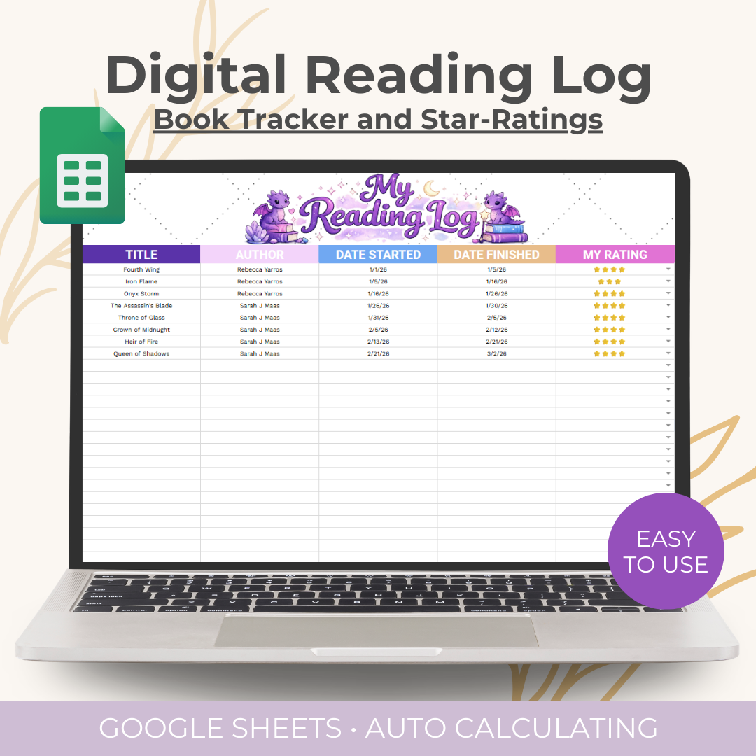 My Digital Reading Log