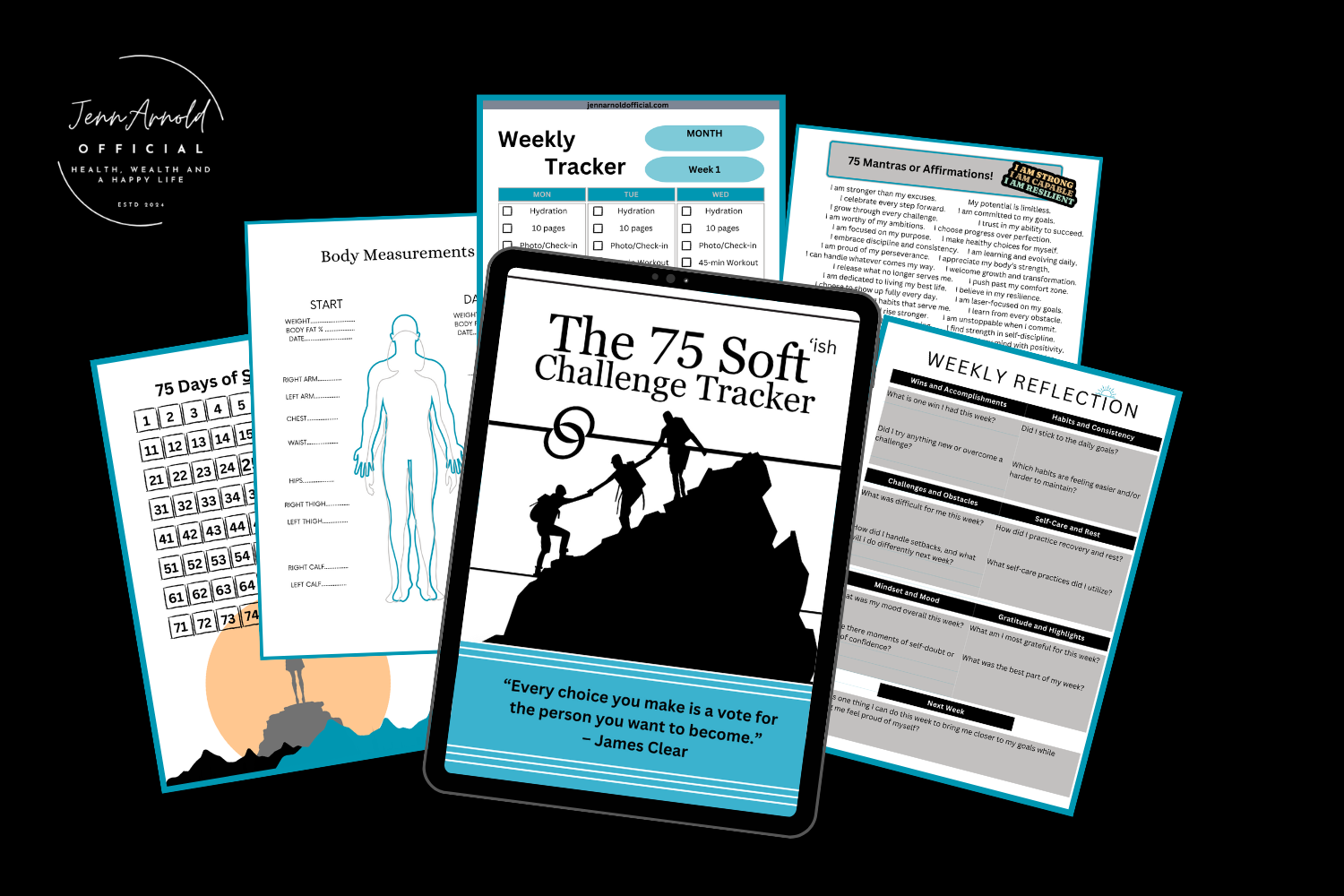 The 75-Day Soft'ish Tracker