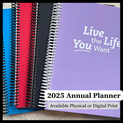 2025 "Live the Life You Want" Planner (by Jenn)
