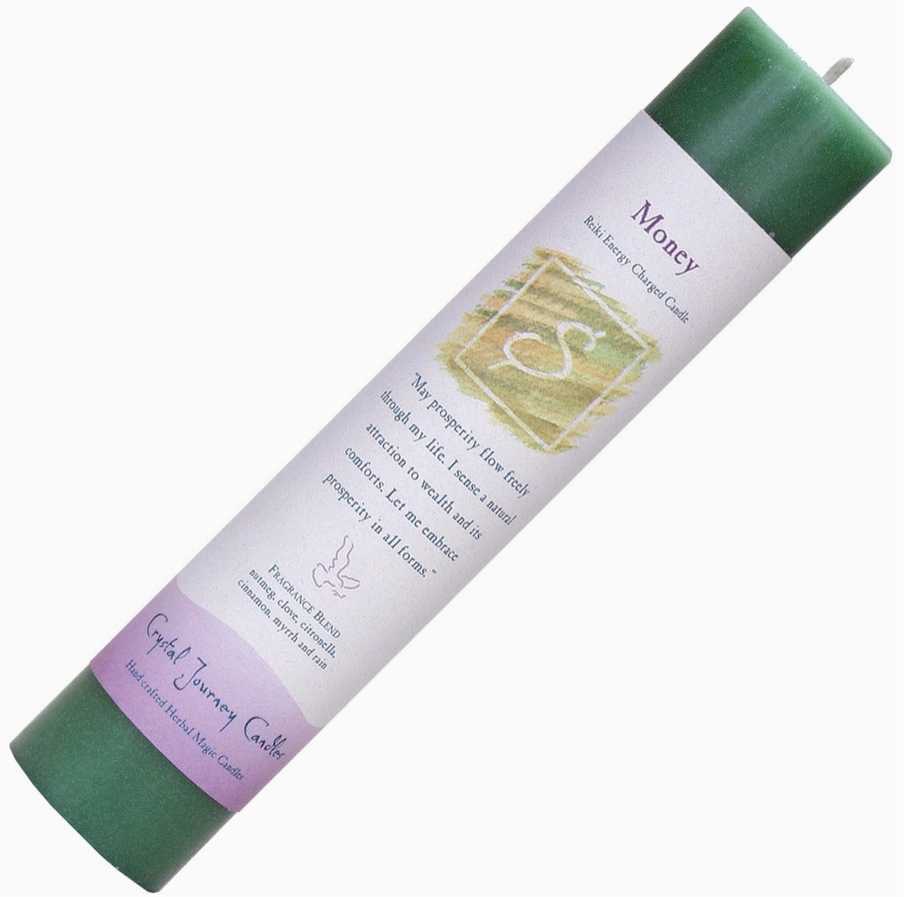 Reiki Herbal Pillar Candle