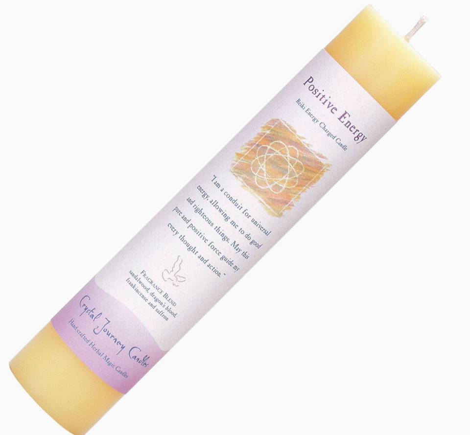 Reiki Herbal Pillar Candle