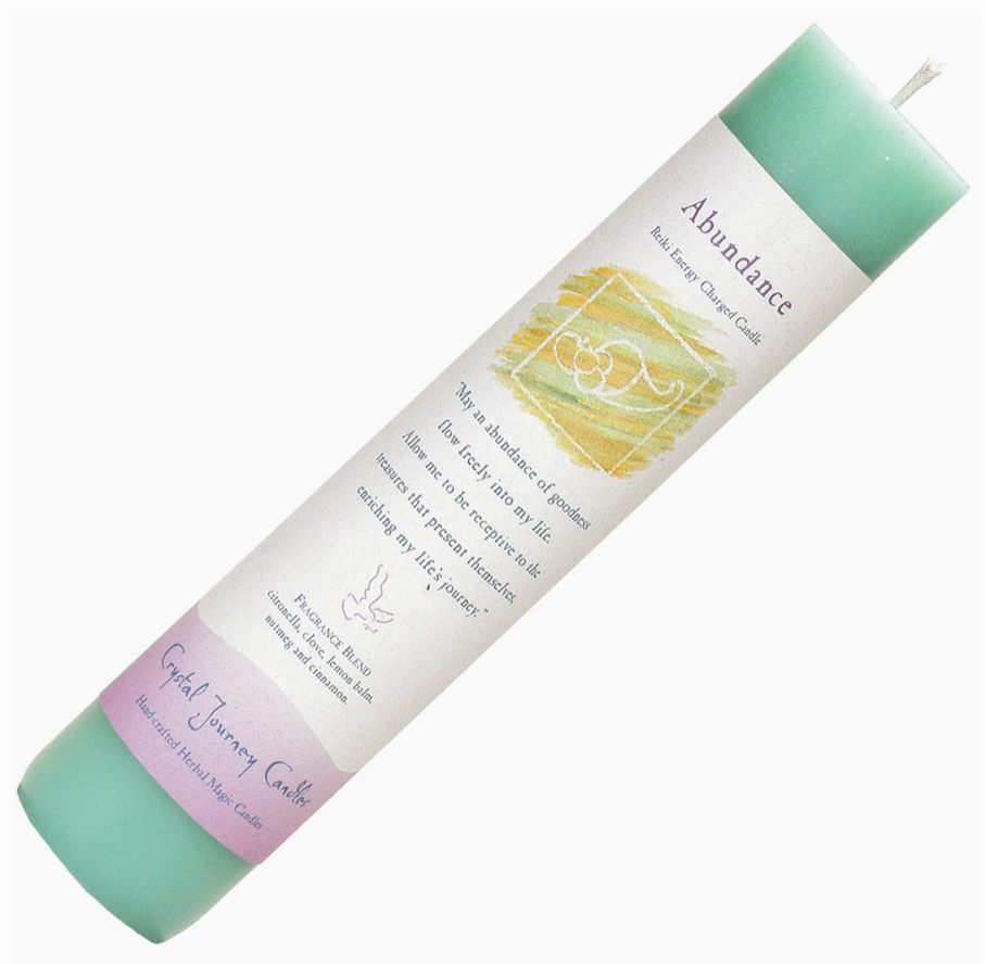 Reiki Herbal Pillar Candle