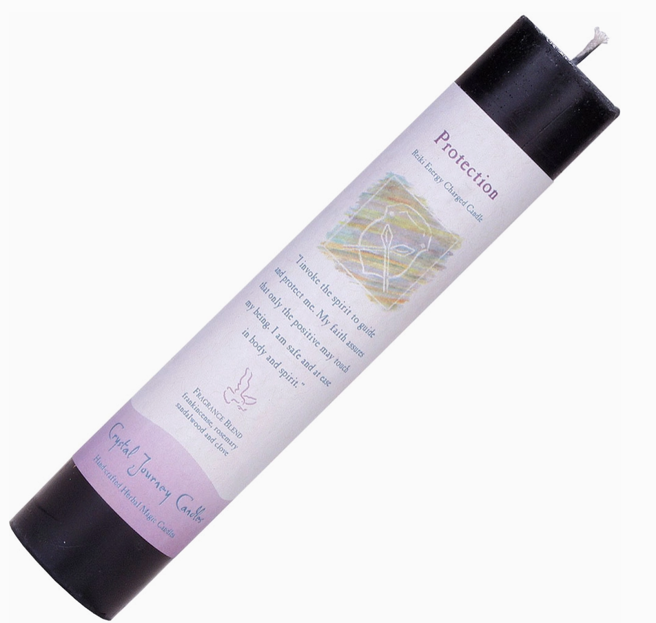 Reiki Herbal Pillar Candle