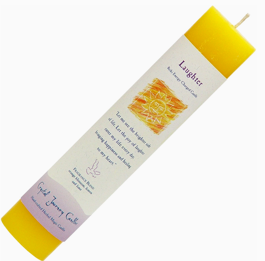 Reiki Herbal Pillar Candle