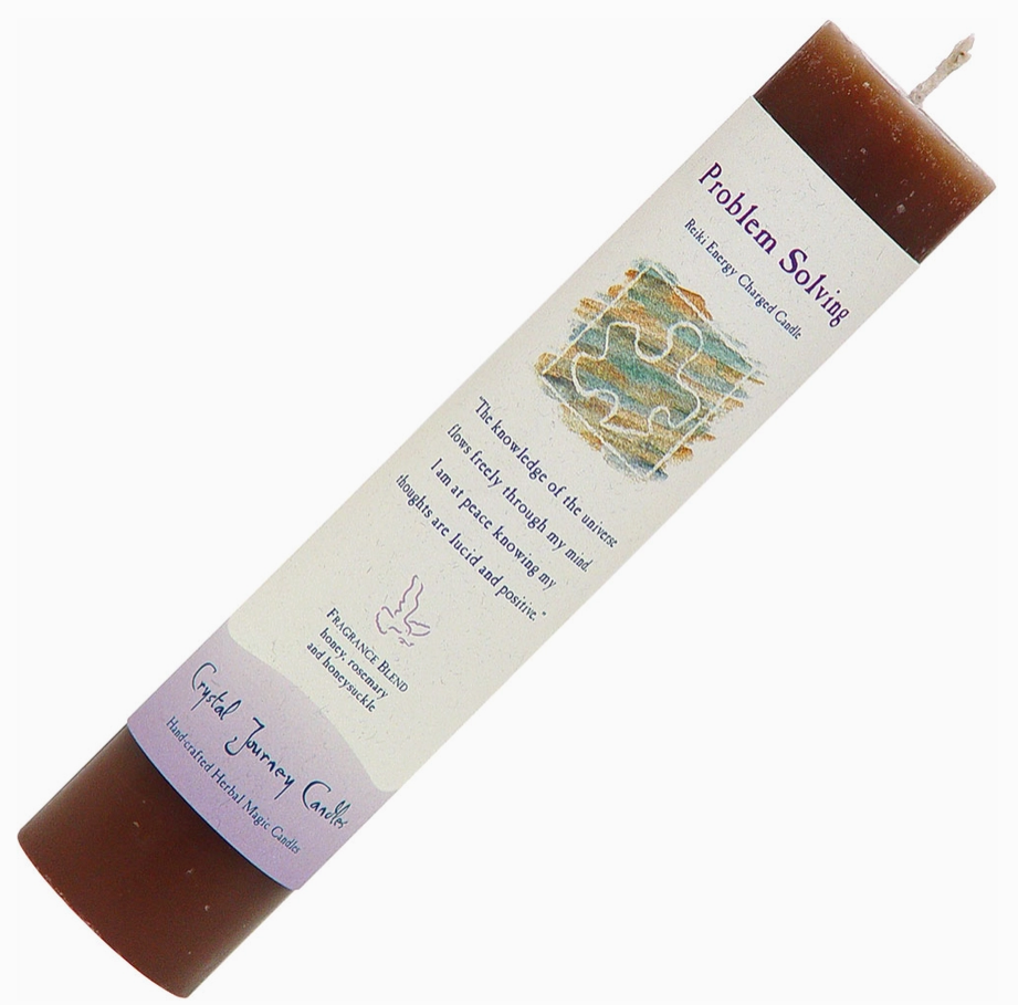 Reiki Herbal Pillar Candle