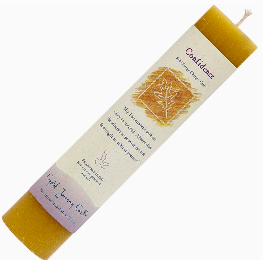 Reiki Herbal Pillar Candle