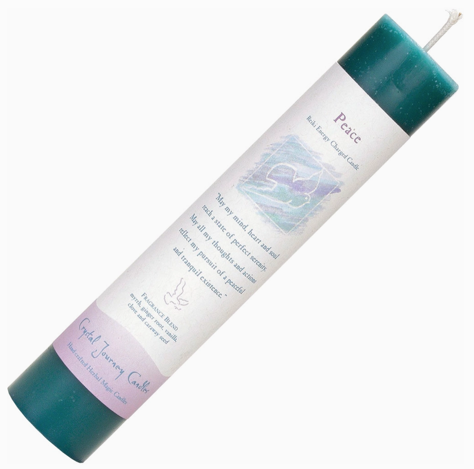 Reiki Herbal Pillar Candle