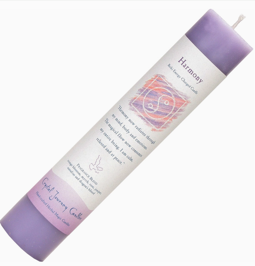 Reiki Herbal Pillar Candle