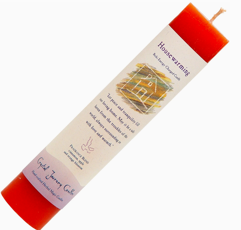 Reiki Herbal Pillar Candle