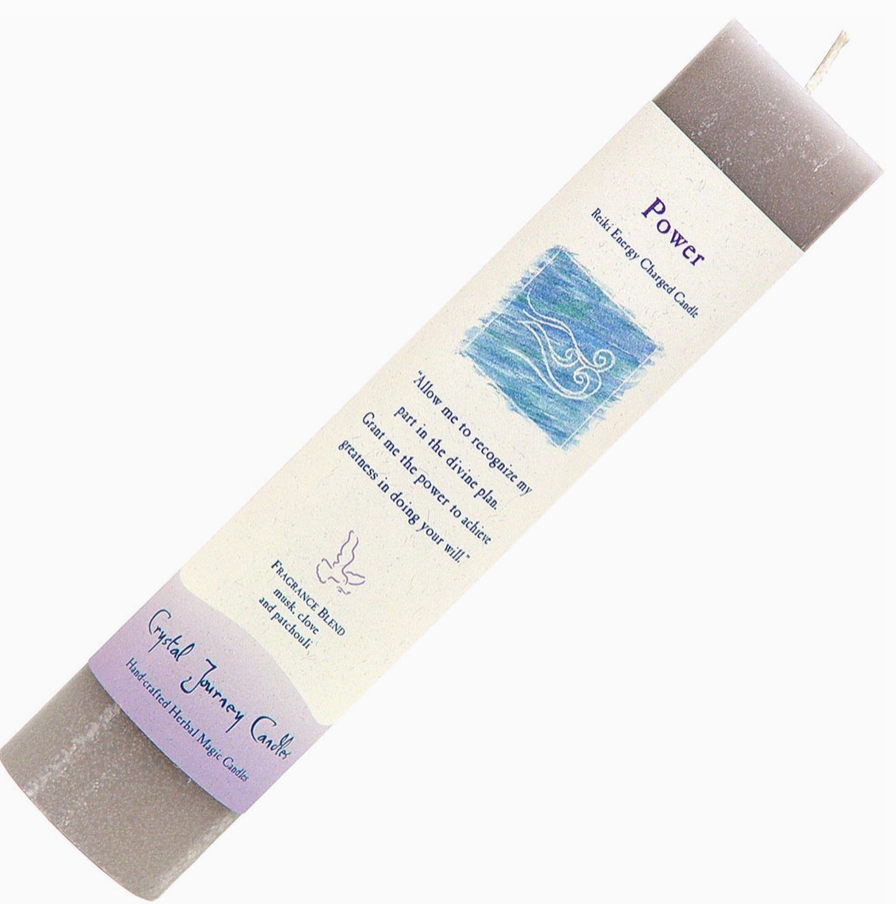 Reiki Herbal Pillar Candle