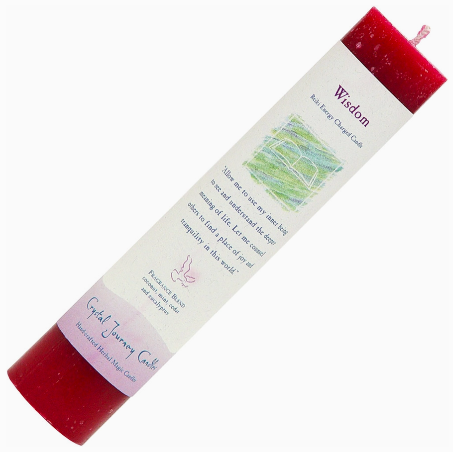 Reiki Herbal Pillar Candle