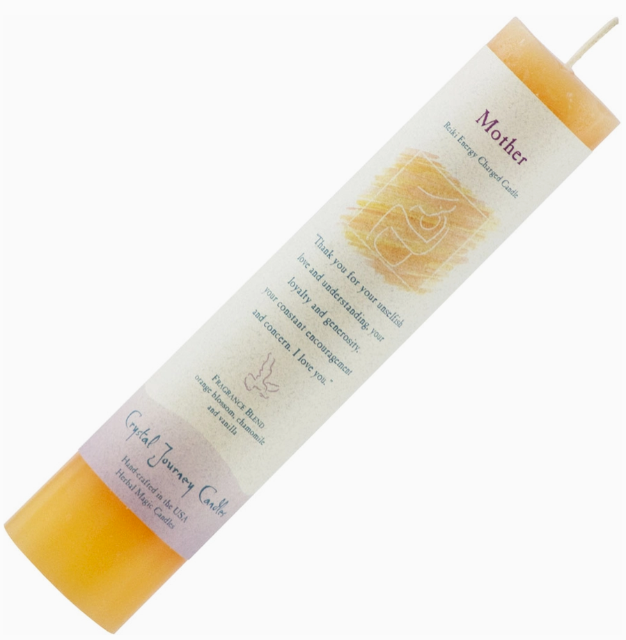 Reiki Herbal Pillar Candle