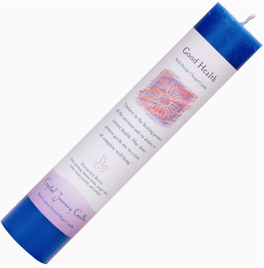 Reiki Herbal Pillar Candle
