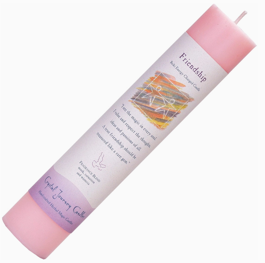 Reiki Herbal Pillar Candle