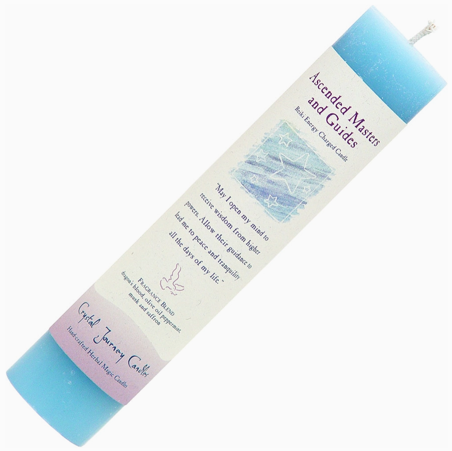 Reiki Herbal Pillar Candle