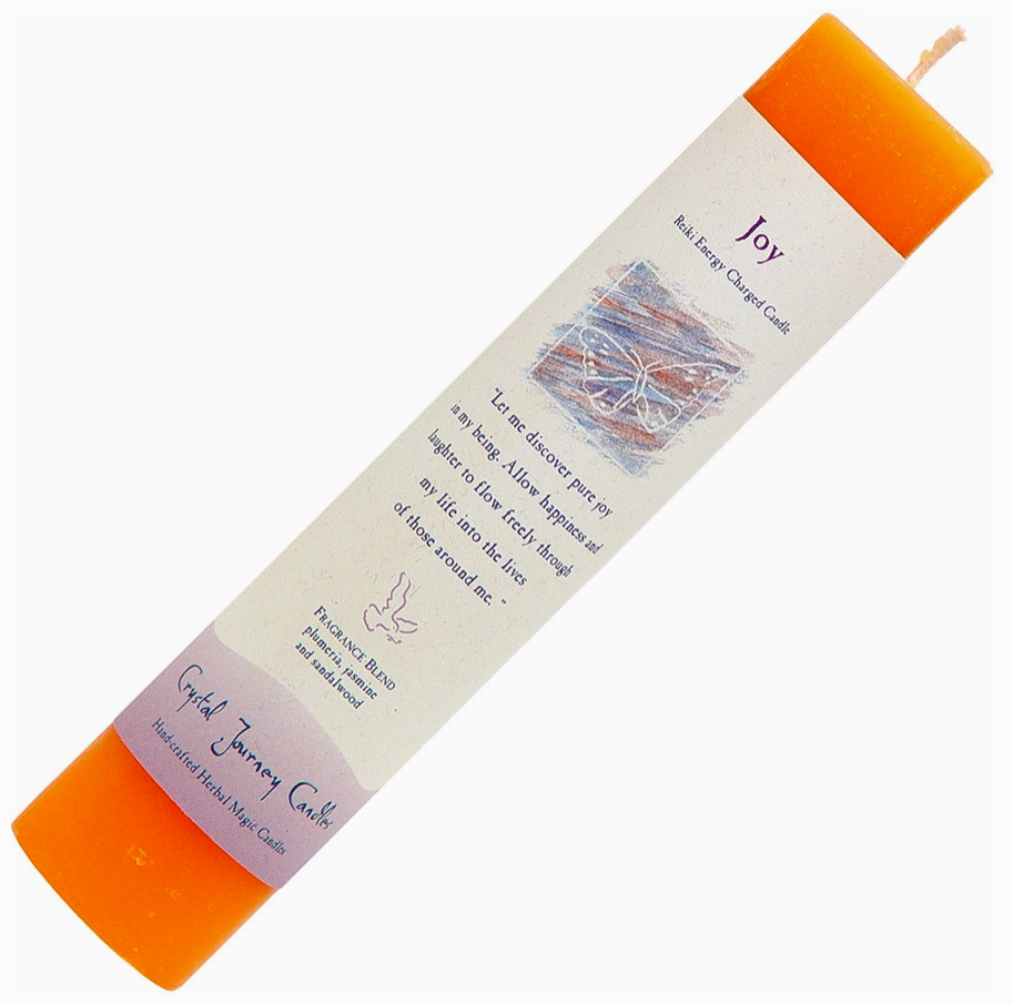 Reiki Herbal Pillar Candle