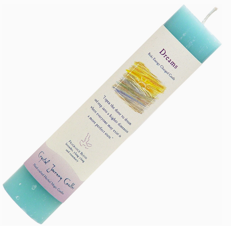 Reiki Herbal Pillar Candle