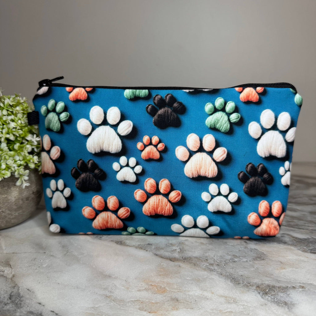 Pouch - Paw Dog Needlepoint