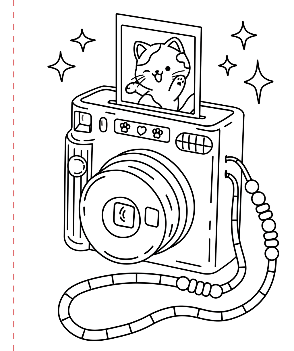 Large Print Coloring Book - Cozy & Comfy