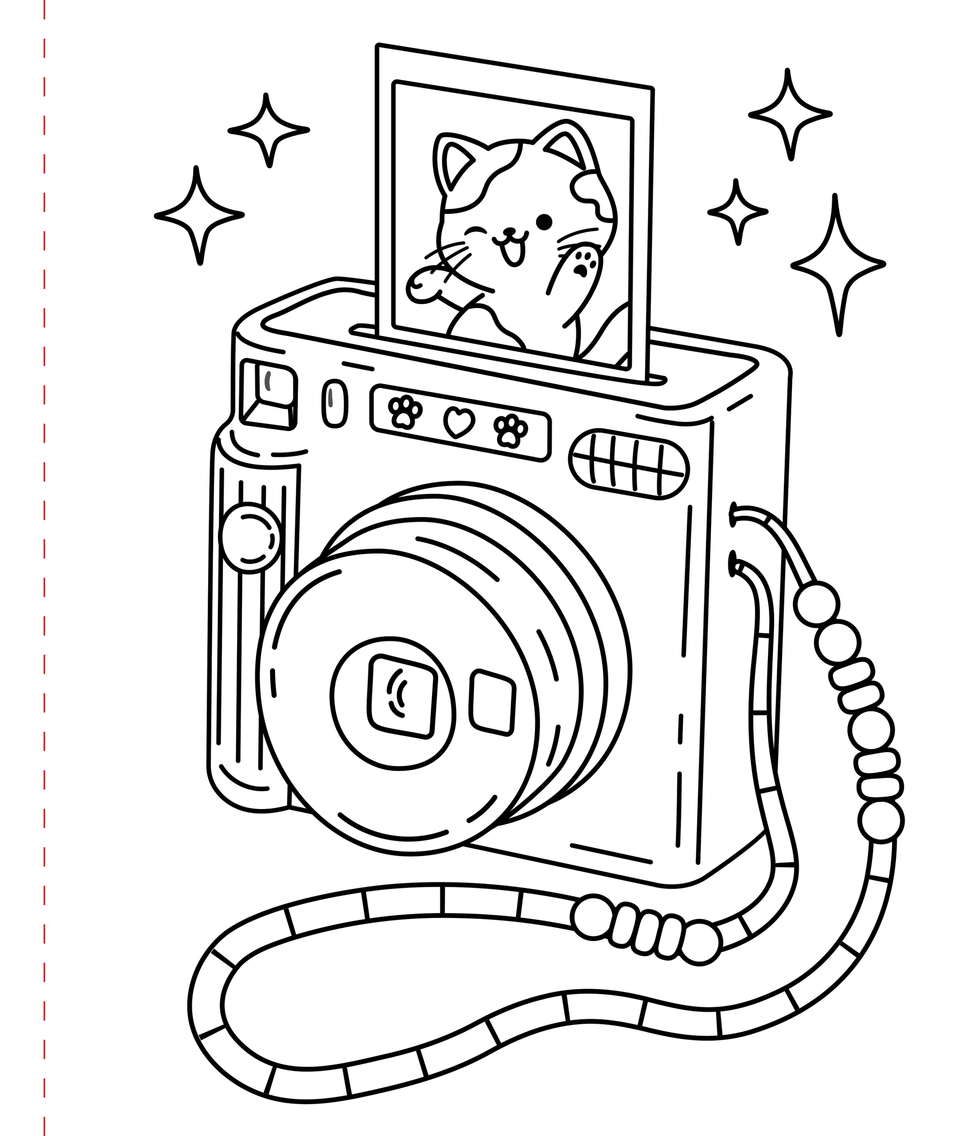Large Print Coloring Book - Cozy & Comfy