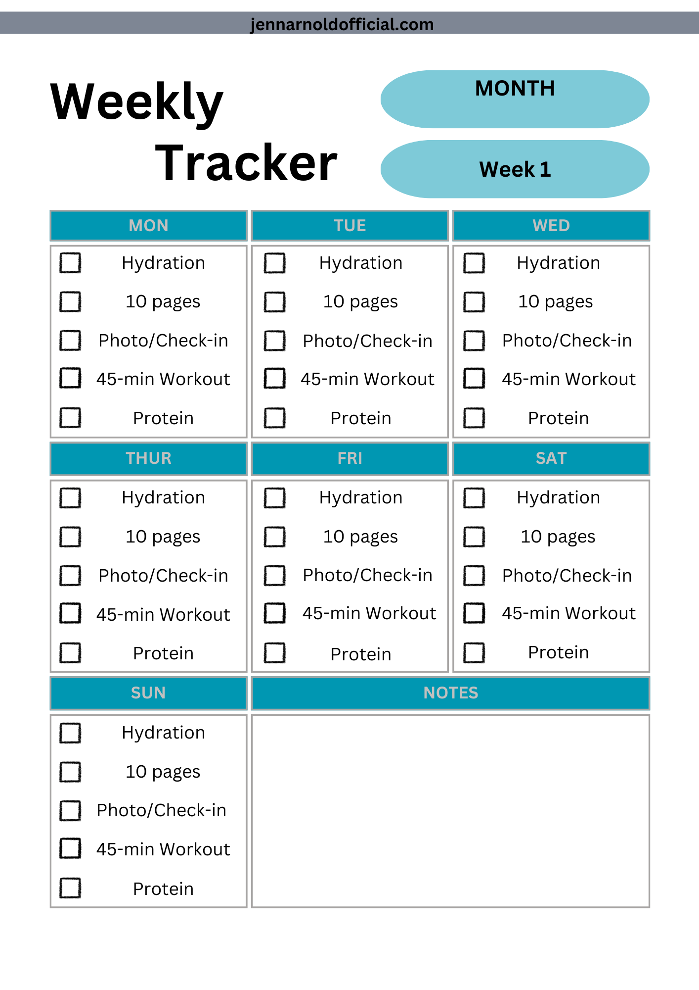 The 75-Day Soft'ish Tracker