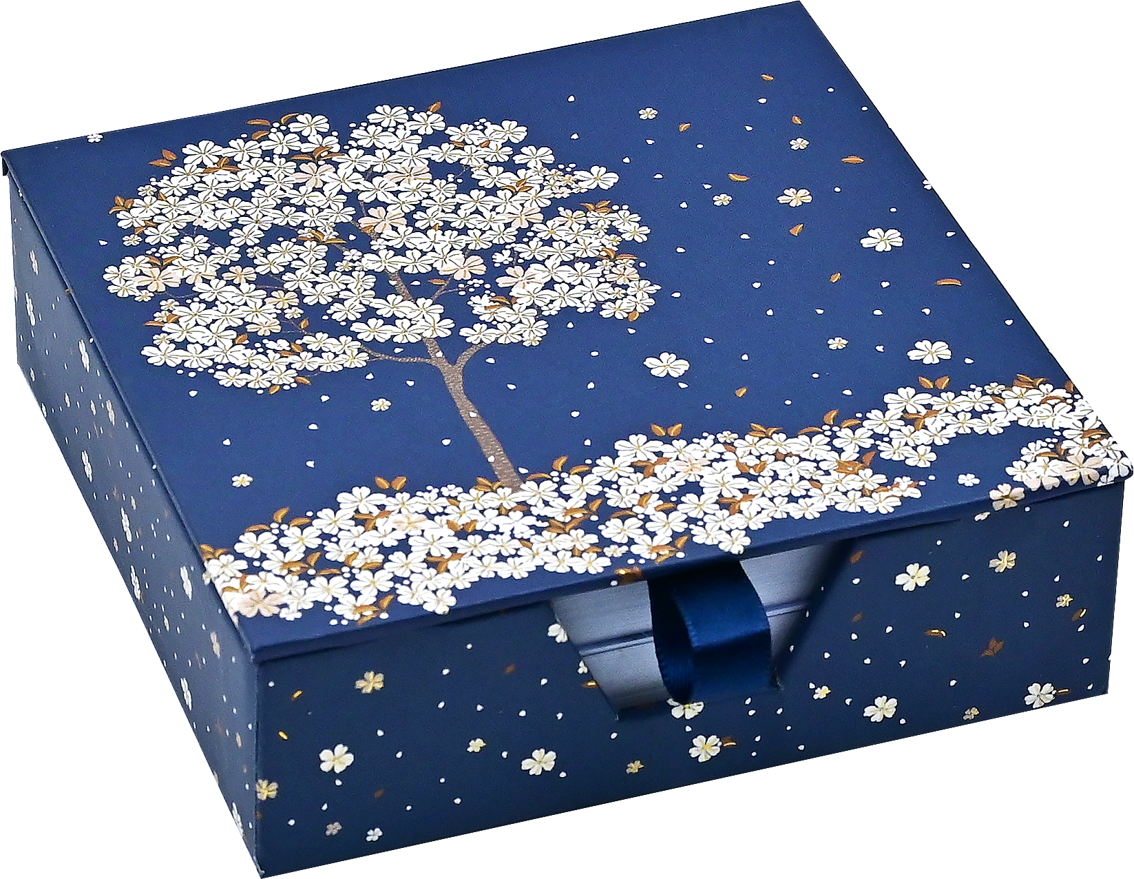 Falling Blossoms Desk Notes