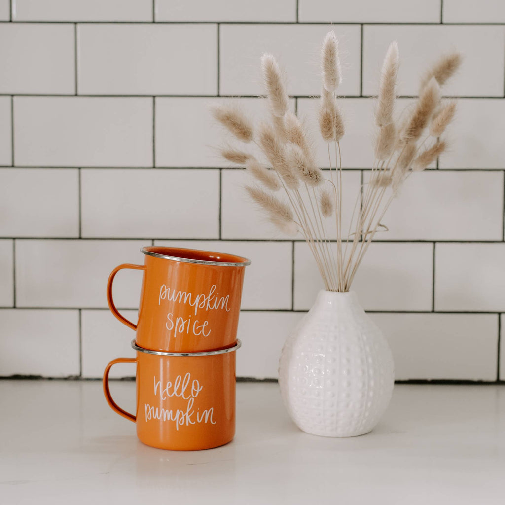 Pumpkin Spice Orange Coffee Mug - Fall Decor & Gifts