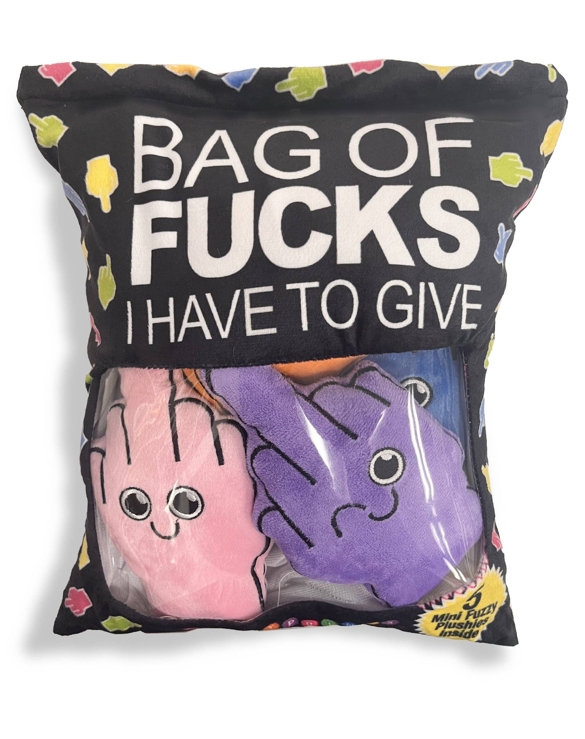 Bag of Fucks I Have to Give Plushy Pillows