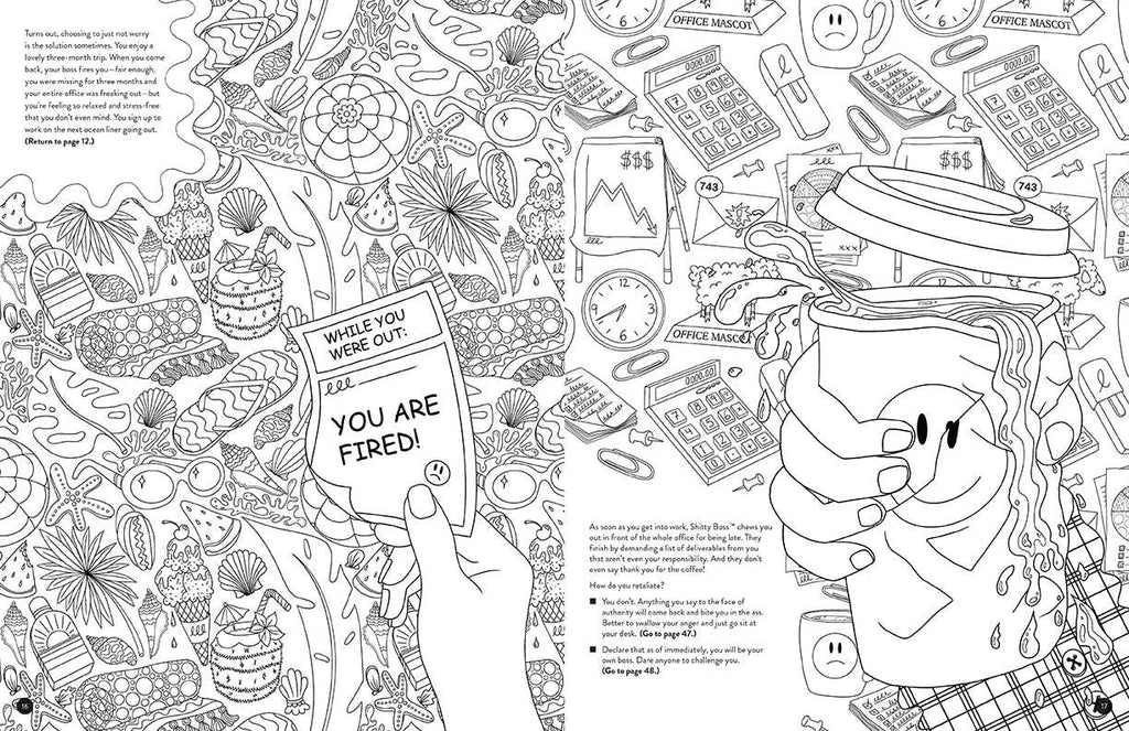 F*cking Go For It: A Not-So-Mindful Coloring Adventure!