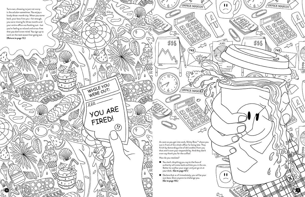 F*cking Go For It: A Not-So-Mindful Coloring Adventure!
