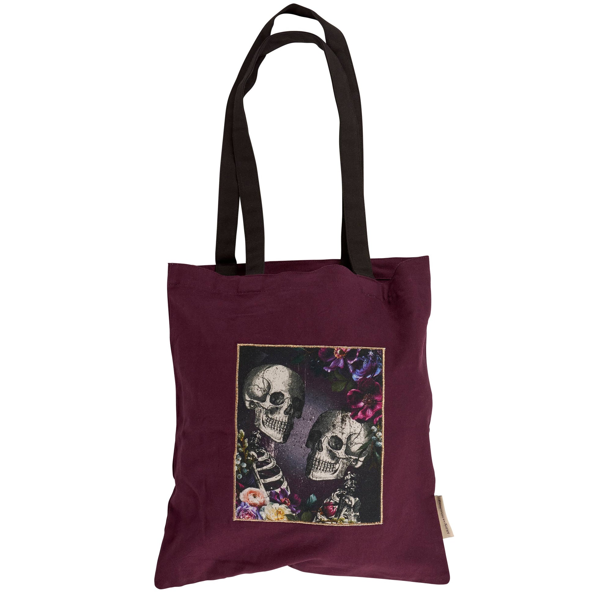 Skeleton Couple Tote