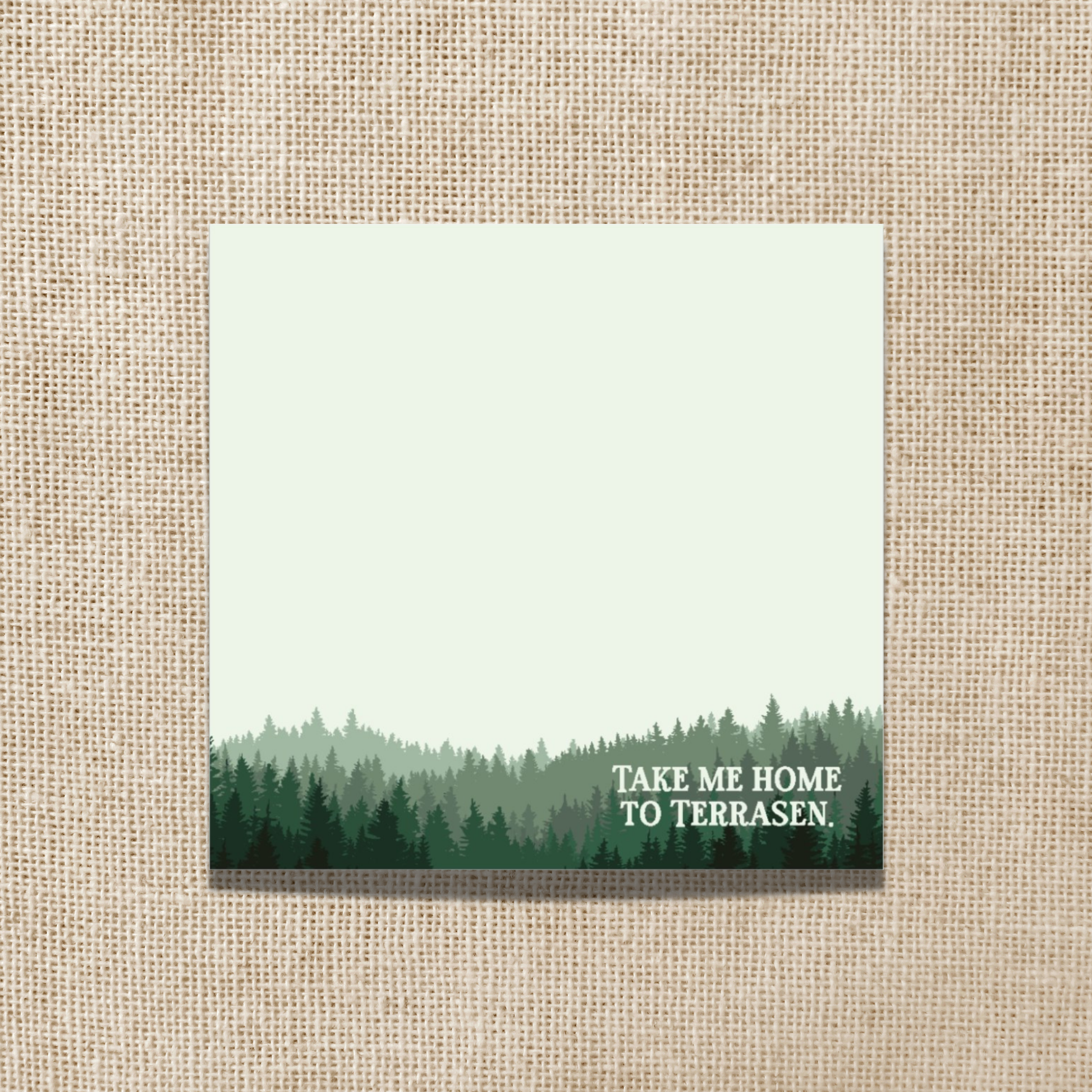Take Me Home to Terrasen Sticky Notes | Book Lover, Fandom