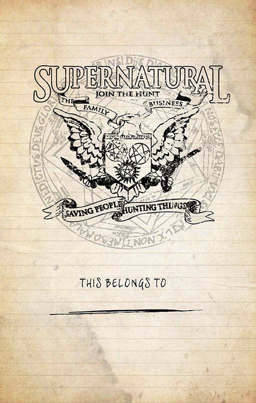 Supernatural: Join the Hunt Hardcover Journal