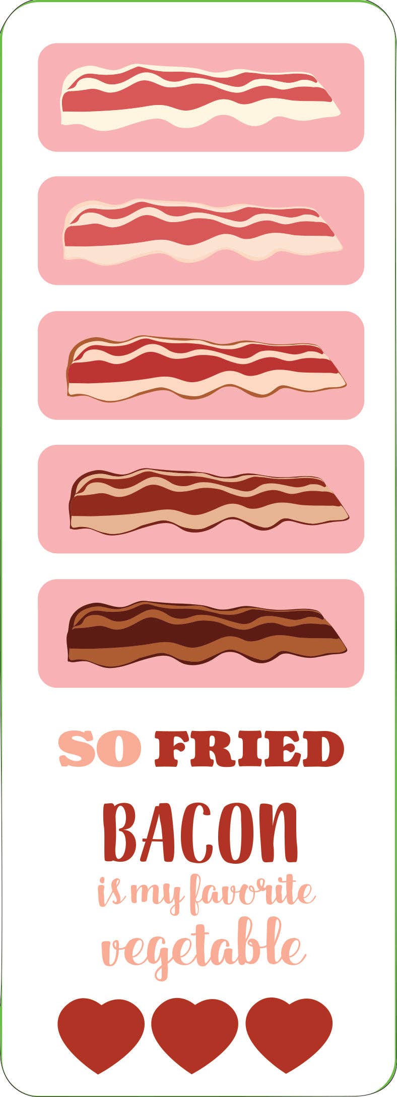 Bacon Sticker Set