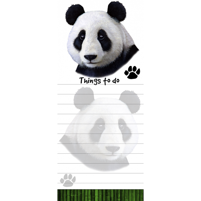 Panda Magnetic List Pad