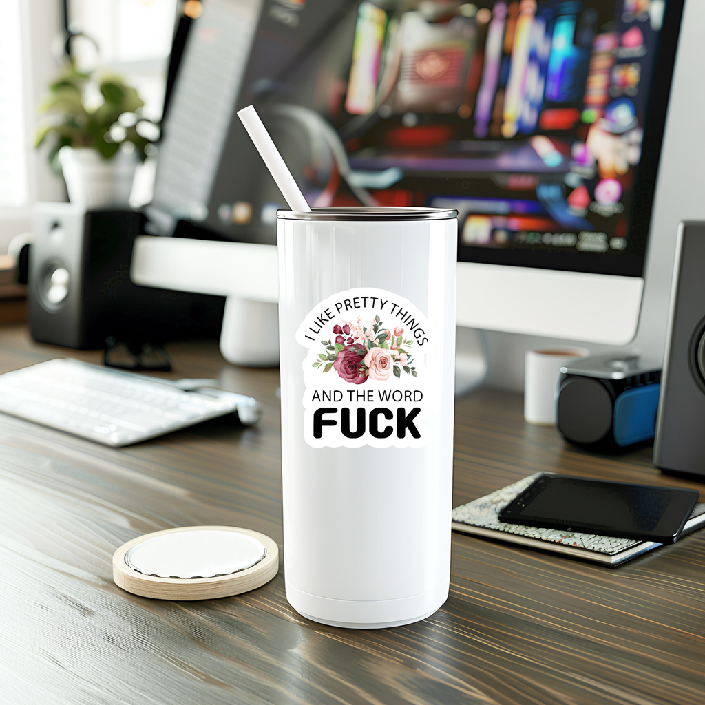 Funny Pretty Things Sticker