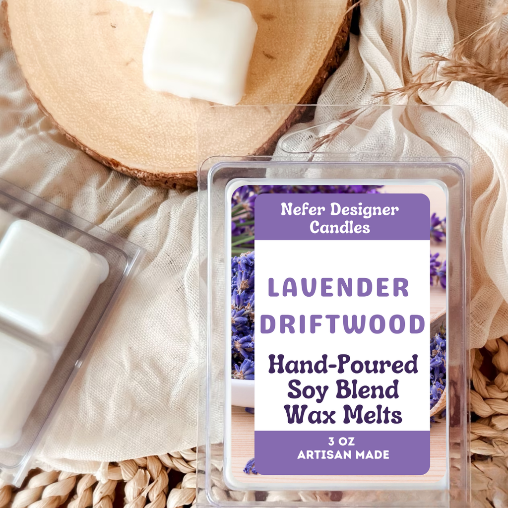 Lavender Driftwood Strong Scented Soy Wax Melts