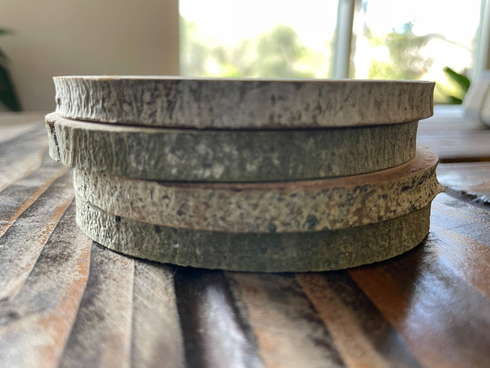 Into the Forest Coaster, John Muir Quote, Rustic Gift