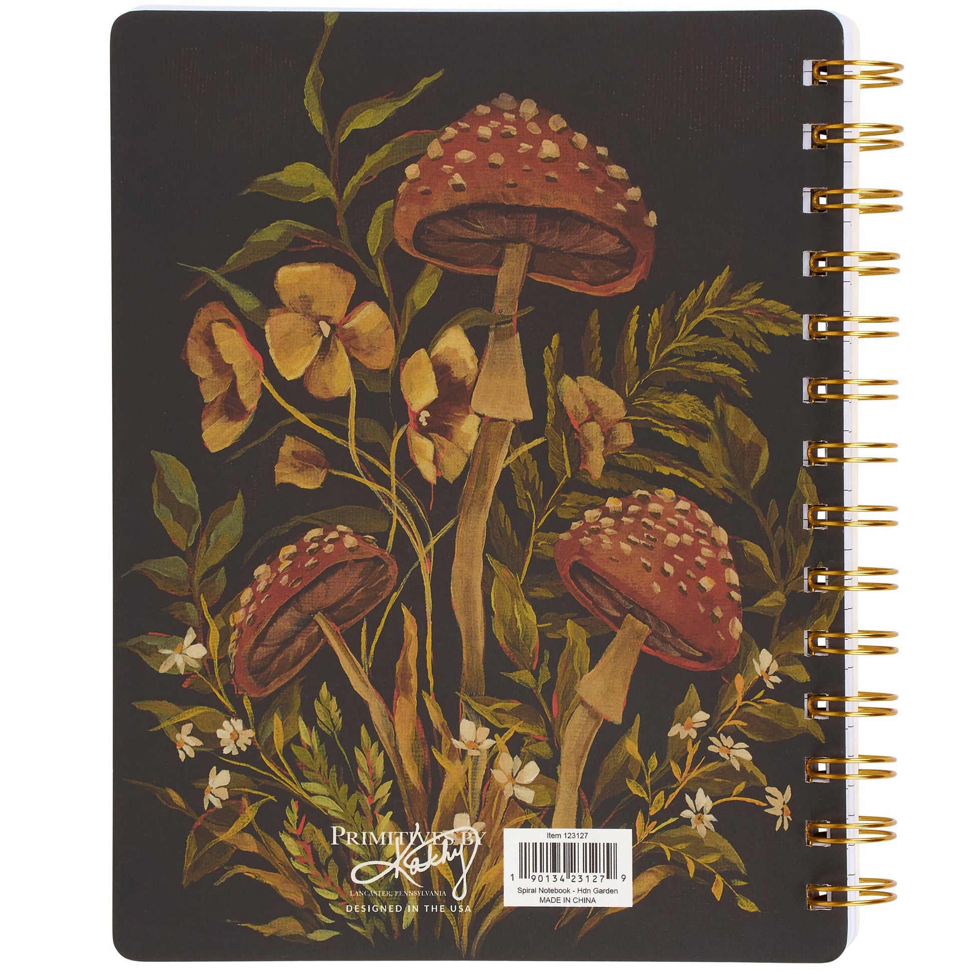 Hidden Garden Spiral Notebook