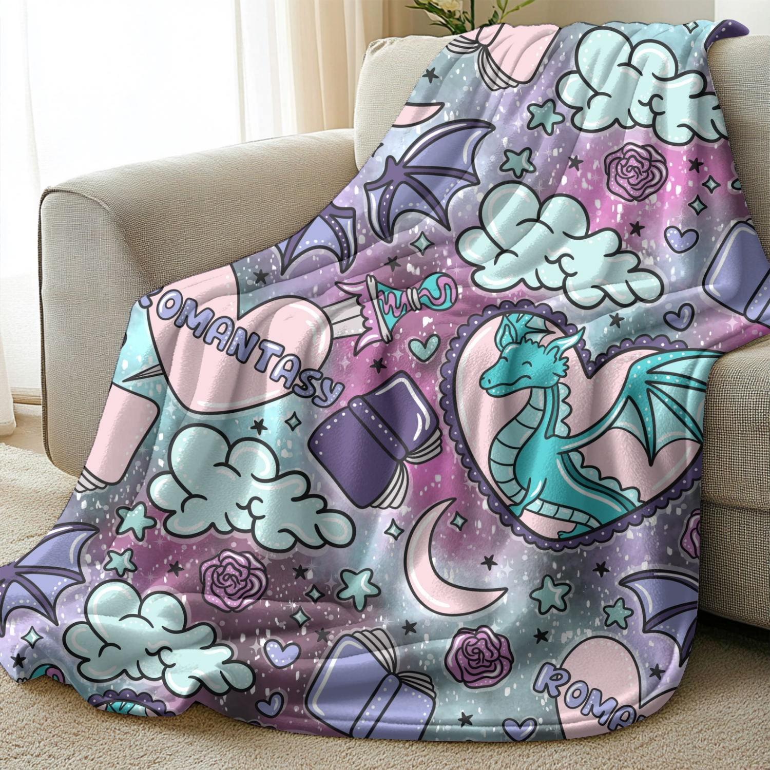 Romantasy Blanket - Queen Size