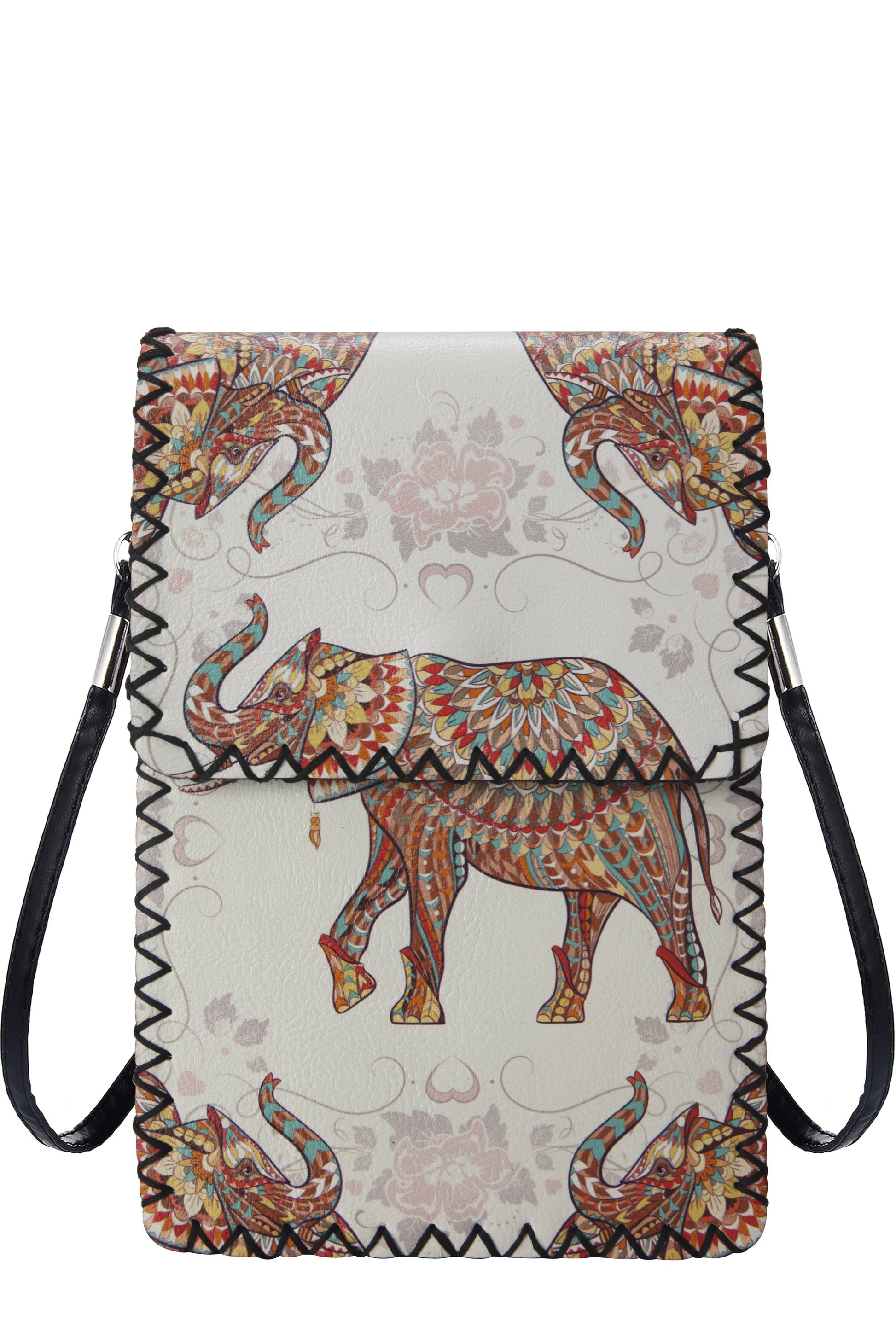 Elephant Print Crossbody HB0580 - NO.135